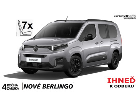 NOVÉ Citroën BERLINGO XL „NOVINKA“