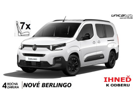 NOVÉ Citroën BERLINGO XL „NOVINKA“