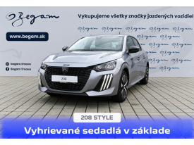 Peugeot 208 NEW STYLE 1.2 PureTech 100k BVM5